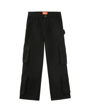 Pantaloni Naked Wolfe Baggy Pocket Cargo Logo Barbati Negrii | KTM5593EP