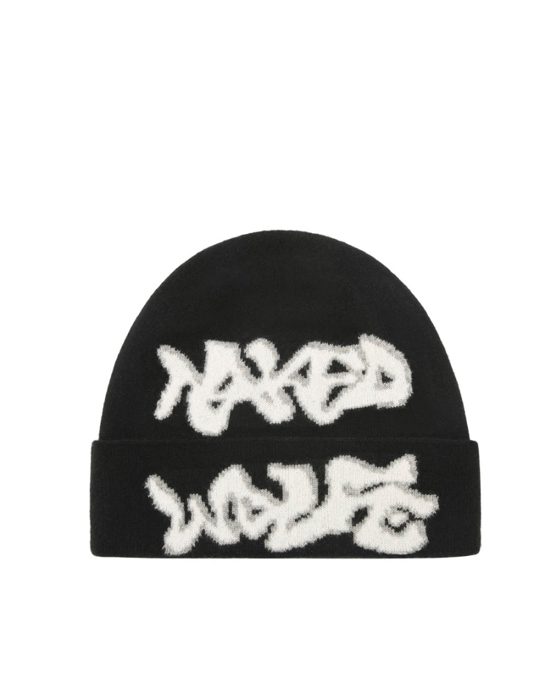 Caciula Naked Wolfe Cap Barbati Negrii | XFU7763CG