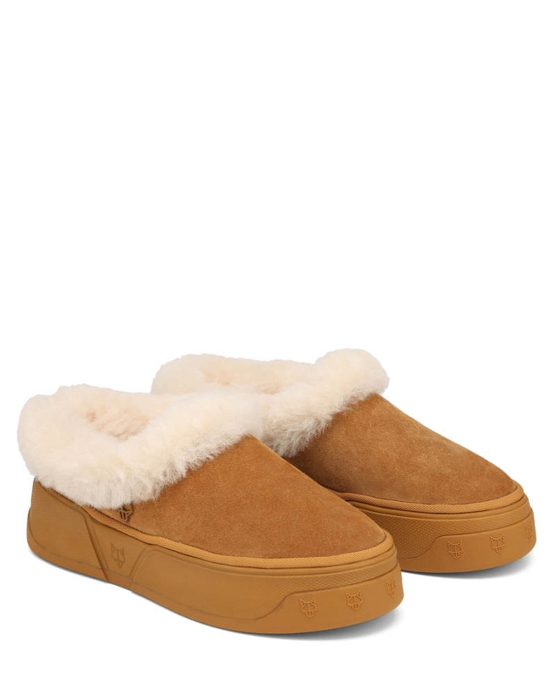 Cizme Naked Wolfe K-02 Shearling Barbati Maro | VIS8325XO