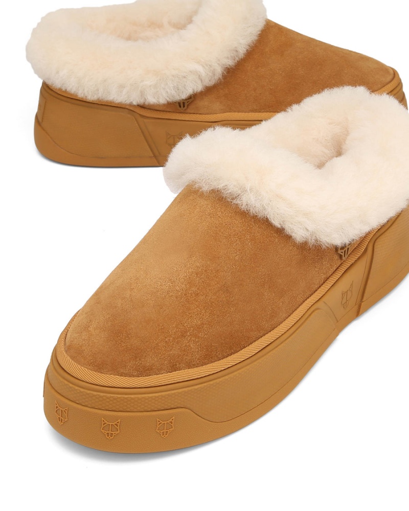 Cizme Naked Wolfe K-02 Shearling Barbati Maro | VIS8325XO